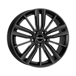 Mak Wheels – VIER – Black – 17″x7″ 40mm – All weather Wheels – F7070VXGB40WE3X